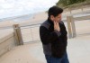 Windy day at beach