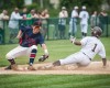 Jerry Houston steals third base 