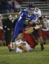 Kankakee Valley takes on Highland in football action
