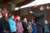 Central Elementary students sing in Valparaiso