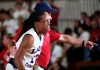 E.C. Central's Dariyelle Ricks left the game with an injury against Munster