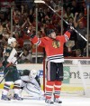 Hossa lowers boom on Wild