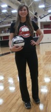 Lowell outside hitter Jessica Sharkey 
