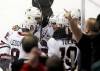Nick Leddy, Jonathan Toews, Patrick Kane, Johnny Oduya, Marian Hossa
