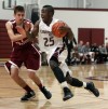Calumet College's Franqlin Gatson drives