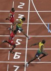 Usain Bolt wins 2nd consecutive Olympic 100 gold