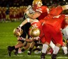 Griffith at Andrean football game