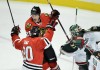 Brandon Saad, Bryan Bickell, Niklas Backstrom