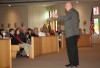 General John Borling gives a presentation at St.Patrick Parish