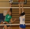 Valpo at Highland girls volleyball match