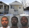 Three men found dead in Gary home; two others shot