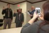 2 fulfill dream of becoming police officers