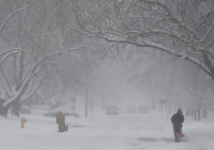Winter storm blows through region