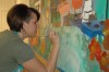 CMS students create mural of Chesterton European Market