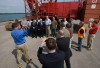 Lugar visits Port of Indiana