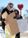 Siena parents picket during school fair