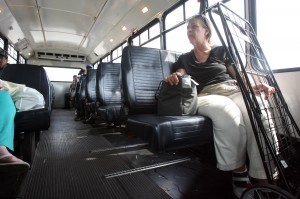 Region's bus experiment breaks down