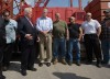 Lugar visits Port of Indiana