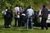 Cop shot; 3 bank robbery suspects caught