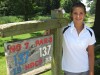 Alicia Wood gets an ace in just third 18-hole round of golf