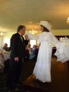 Club fashions show around vintage dress