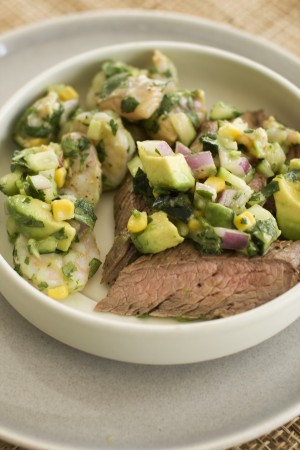 A fresh take on Father's Day surf and turf
