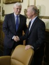 Pence, Daniels meet to plan transition