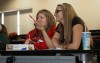 Portage students watch an autopsy