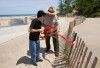 State officials dedicate Dunes Creek daylighting project