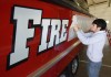 Portage fire boat gets decals
