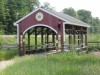 Vandals force relocation of covered bridge