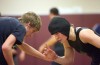 Chesterton High School wrestler, Kaitlin Loehmer