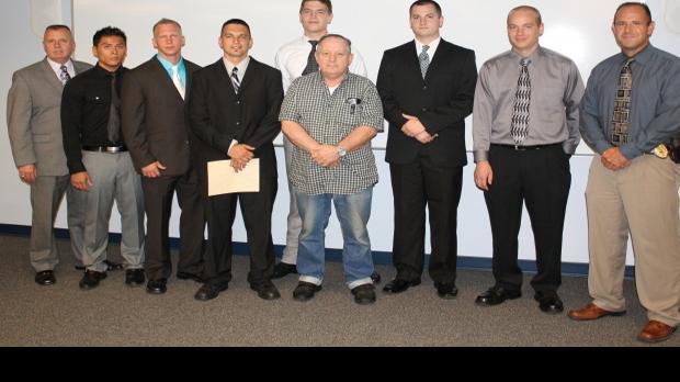 Hobart police chief swears in seven new reserve officers ...