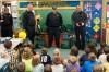 Firefighters share safety tips with Northview students