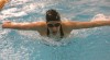 Hobart's Alivia Pender swims the 100 butterfly