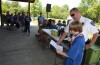 Students from Cedar Lake school celebrate finishing anti-drug program