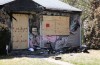 The McCullough family of seven barely escaped their burning home with their lives early Sunday morning.