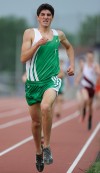 Valparaiso's Ahmad Aljobeh runs