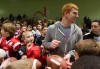 Region kids show their stuff at Pop Warner clinic
