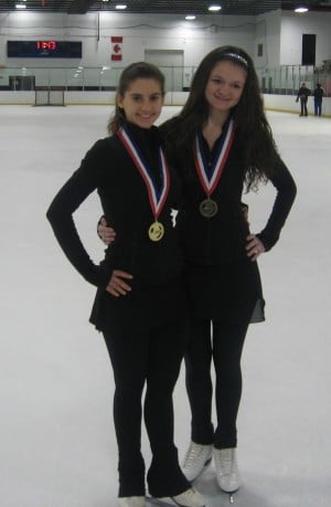 Local skaters stay in-step on the frozen dance floor