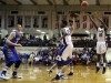 Merrillville's B.J. Jenkins sinks a 3-pointer against Carmel on Saturday.