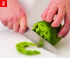 Cutting a pepper