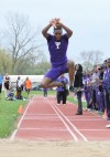 Thornton's Tim Faust captures wins in the 100, 200 at host relay