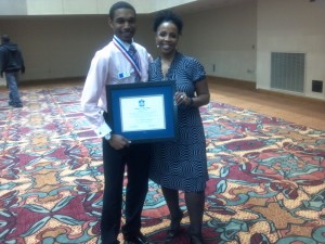 Gary student leader delivers IASC farewell address; plans major anti-violence march in Gary