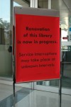 Library will remain open during renovation project