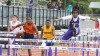 Thornton junior Derrick Guest jumps a hurdle