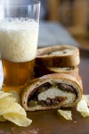 Stromboli — part pizza, part calzone, all party 