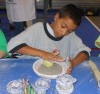 Fifth-graders create castles with local artist