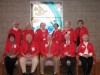 Pictured are: (front row, left to right) Nancy Batten, Robert Burns, Ed Gondeck, Edward Weber, Mary Grott, (back row, left to right) Marcia Morris, Bernita Liberatore, Carol Taylor, Marjorie Weber, Nancy Dipert and Ann McDermott.