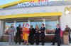 McDonald's reopens with ribbon cutting celebration